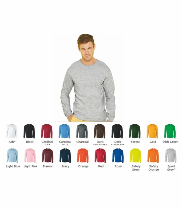 Gildan 2400  GD14 Ultra Cotton Long Sleeve Tee